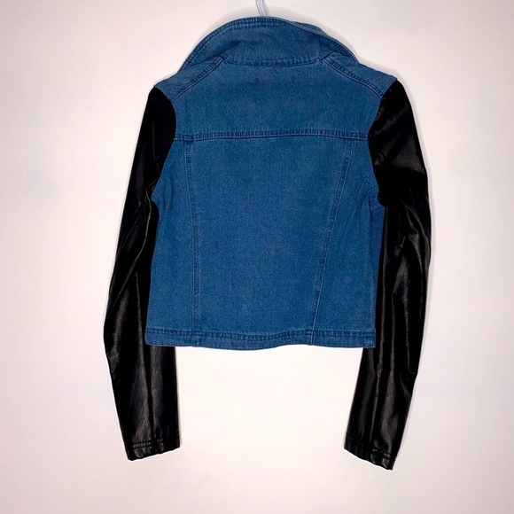 Seductions Black and Jean Jacket. - Picture 4 of 6